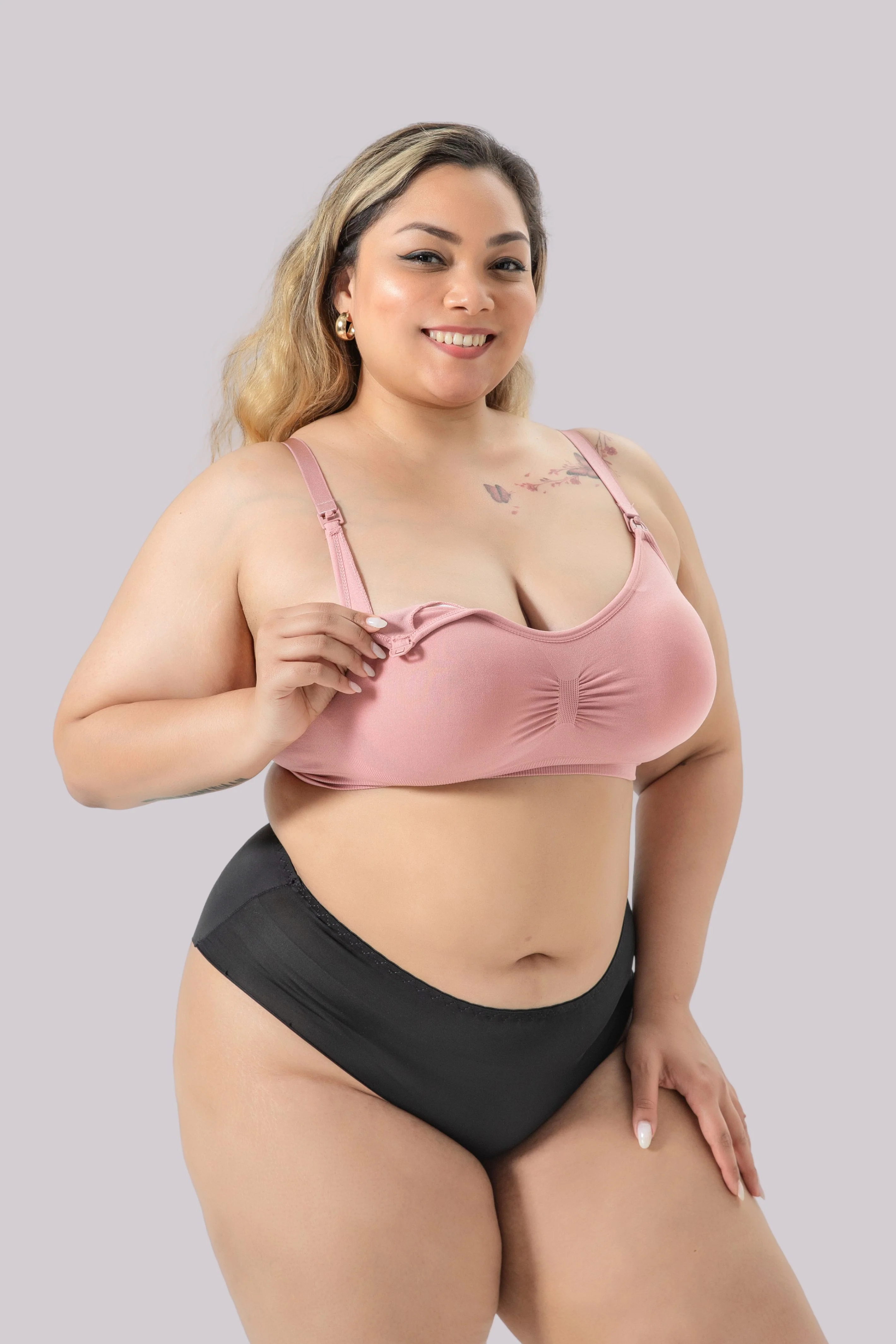 Comfit™ Ava - Underwired & Seamless Breastfeeding Bra - Image 12